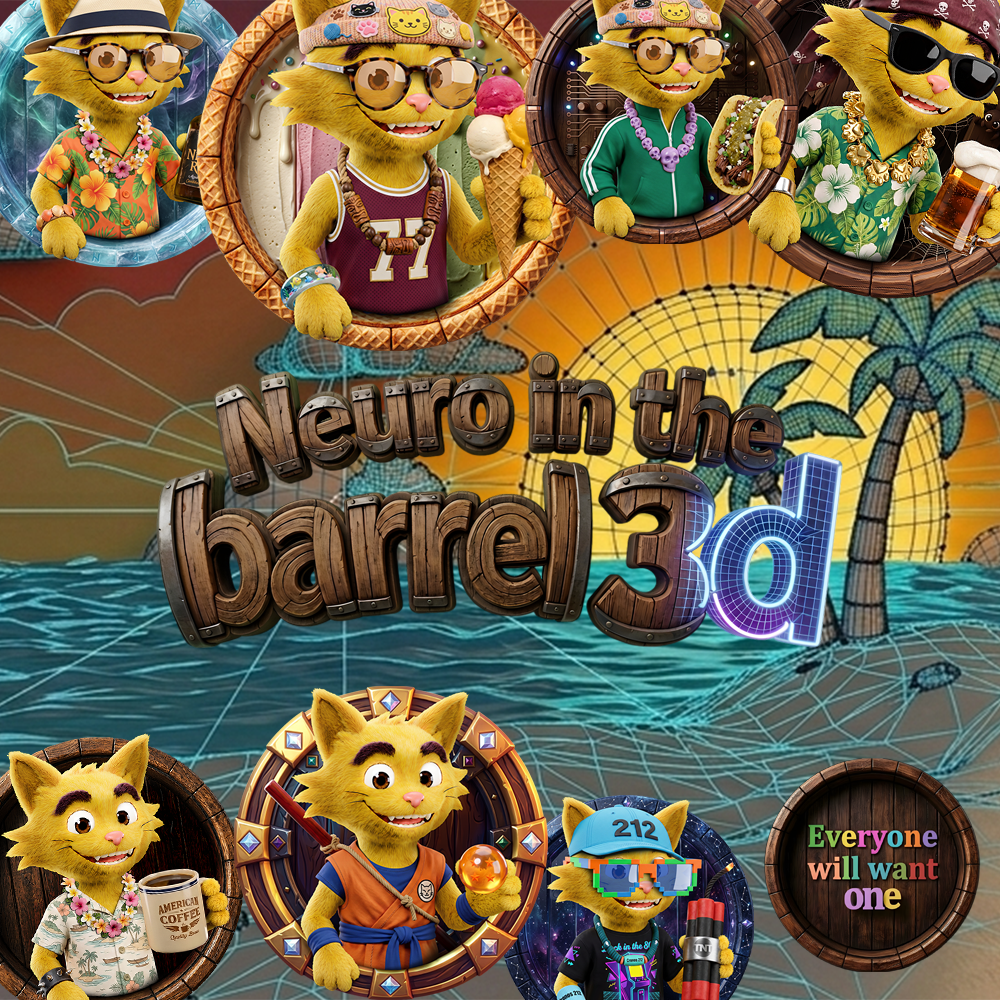 Neuro in the barrel 3d Mint